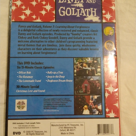 NIP Davey and Goliath DVD Set 1-4 - Picture 5 of 7